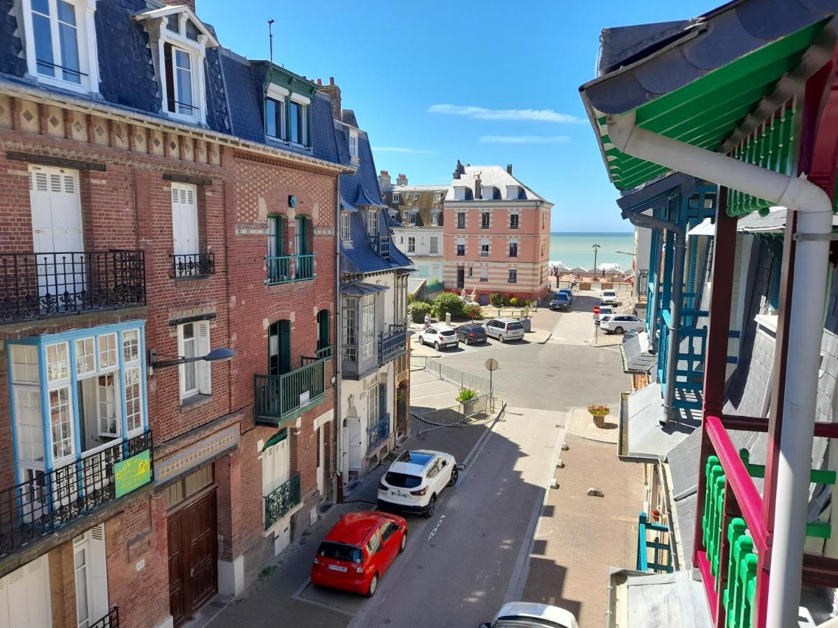 Charmante Villa Plein Sud 50M De La Plage - Balcon Vue Laterale Sur Mer - Equipee De La Fibre, Wifi, Internet Mers-les-Bains Zewnętrze zdjęcie